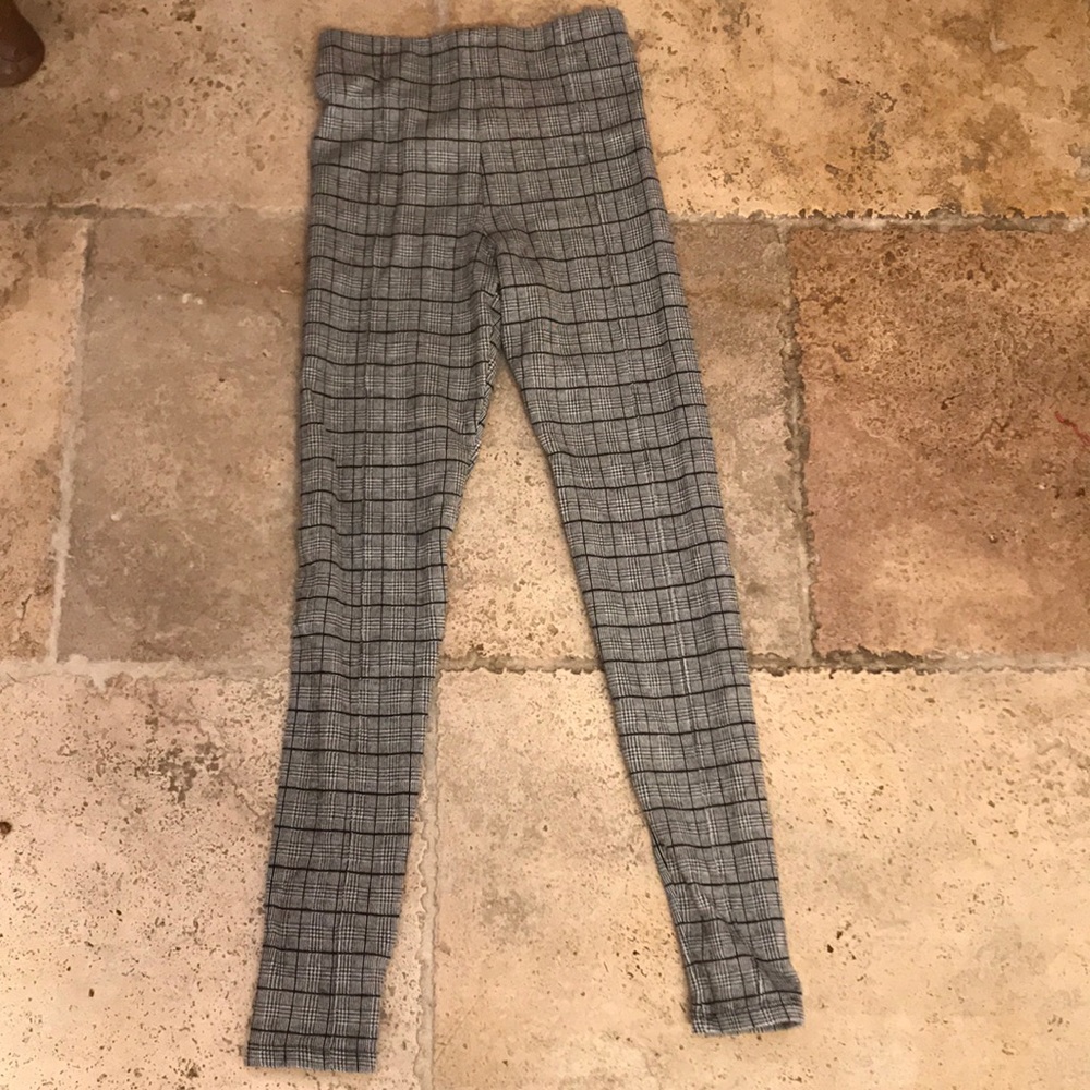 Zara stripped leggings